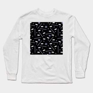 Ninja Pattern Long Sleeve T-Shirt